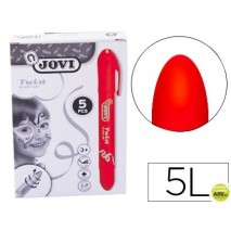 BARRA DE MAQUILLAJE JOVI TWIST MAKE-UP ROJO CAJA DE 5 UNIDADES