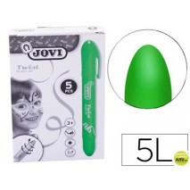 BARRA DE MAQUILLAJE JOVI TWIST MAKE-UP VERDE CAJA DE 5 UNIDADES