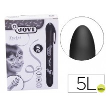 BARRA DE MAQUILLAJE JOVI TWIST MAKE-UP NEGRO CAJA DE 5 UNIDADES