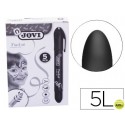 BARRA DE MAQUILLAJE JOVI TWIST MAKE-UP NEGRO CAJA DE 5 UNIDADES