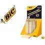 BOLIGRAFO BIC CRISTAL LINEA CELEBRATION DORADO Y PLATEADO EXPOSITOR DE 40 UNIDADES SURTIDAS