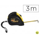 FLEXOMETRO Q-CONNECT DE 3 MT CON FRENO MATERIAL ANTICHOQUE 16 MM DE ANCHO