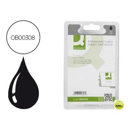 INK-JET Q-CONNECT COMPATIBLE EPSON STYLUS PHOTO R200 R220 R300 R320 R340 RX500 RX600 RX620 RX640 NEG