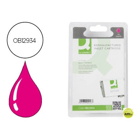 INK-JET Q-CONNECT COMPATIBLE EPSON MAGENTA SX420W SX425W SX525WD SX620FW BX305F BX305FW BX320FW DURA