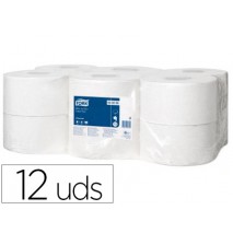 PAPEL HIGIENICO TORK MINIJUMBO 1 CAPA 250 MT PARA DISPENSADOR T2