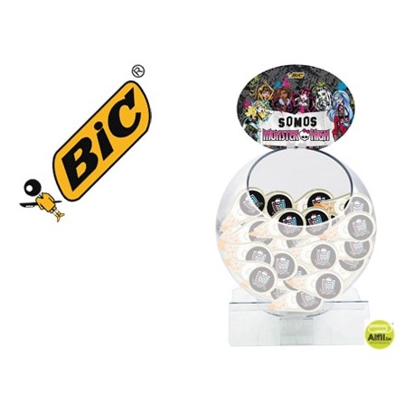 CORRECTOR TIPP-EX MINI POCKET MONSTER HIGH EXPOSITOR DE 40 UNIDADES SURTIDAS