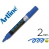 ROTULADOR ARTLINE PIZARRA VERDES-NEGRAS EPW-4-AZ COLOR AZUL -BOLSA DE 4 ROTULADORES
