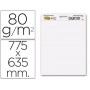 BLOC CONGRESO POST-IT LISO 775 X 635MM CON 30 HOJAS 80 GRS PACK PROMOCIONAL 2+1