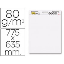 BLOC CONGRESO POST-IT LISO 775 X 635MM CON 30 HOJAS 80 GRS PACK PROMOCIONAL 2+1
