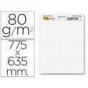 BLOC CONGRESO POST-IT LISO 775 X 635MM CON 30 HOJAS 80 GRS PACK PROMOCIONAL 2+1