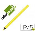 LAPICES DE COLORES LIDERPAPEL JUMBO NEON AMARILLO