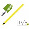 LAPICES DE COLORES LIDERPAPEL JUMBO NEON AMARILLO
