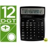 CALCULADORA CITIZEN SOBREMESA CCC-112 B 12 DIGITOS NEGRA 202X155X33 MM
