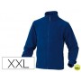 CHAQUETA DELTAPLUS POLAR CON CREMALLERA 2 BOLSILLOS COLOR AZUL TALLA XXL
