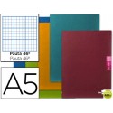 LIBRETA ESCOLAR LIDERPAPEL SCRIPTUS 48H DIN A5 RAYADO N 46 PAPEL 90 GR COLORES SURTIDOS
