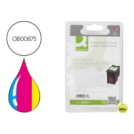 INK-JET Q-CONNECT COMPATIBLE HP DJ 6540 6620 5740 5745 6840D4160 PHOTOSMART 2575 2710 325C3100 TRICO