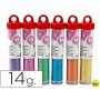 PURPURINA LIDERPAPEL FANTASIA COLORES METALICOS PASTELES BOTE DE 14 GR