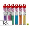 PURPURINA LIDERPAPEL FANTASIA COLORES METALICOS PASTELES BOTE DE 18 GR
