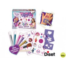 JUEGO DISET CREA TUS TATTOOS VIOLETTA