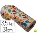 PAPEL FANTASIA KRAFT 4302 HAVANA MOTIVO INFANTIL BOBINA 31CM 3,5 KG