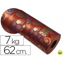 PAPEL FANSTASIA KRAFT HAVANA TODO EL AÑO BOBINA 62 CM 7 KG