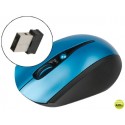 RATON Q-CONNECT OPTICO 1000 DPI INALAMBRICO NANO RECEPTOR USB 2,4 GHZ