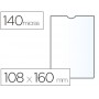 FUNDA PORTADOCUMENTO ESSELTE PLASTICO TRANSPARENTE 140 MICRAS TAMAÑO 108X160 MM