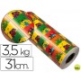 PAPEL FANTASIA VERJURADO STAR 7008 TODO EL AÑO BOBINA 31 CM 3,5 KG