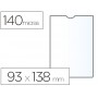 FUNDA PORTADOCUMENTO ESSELTE PLASTICO TRANSPARENTE Q40 MICRAS TAMAÑO 93X138 MM