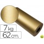 PAPEL FANTASIA KRAFT HAVANA FRECH ORO BOBINA 62 CM 7 KG