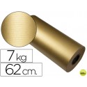 PAPEL FANTASIA KRAFT HAVANA FRECH ORO BOBINA 62 CM 7 KG