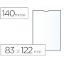 FUNDA PORTADOCUMENTO ESSELTE PLASTICO TRANSPARENTE 140 MICRAS TAMAÑO 83X122 MM