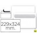 SOBRE LIDERPAPEL N 14 BLANCO DIN C4 229X324 MM TIRA DE SILICONA PAQUETE DE 25 UNIDADES