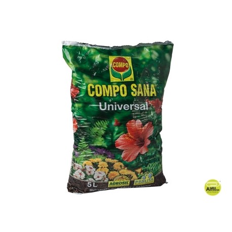 TIERRA COMPO PARA PLANTAS DE I NTERIOR Y EXTERIOR 5 LITROS