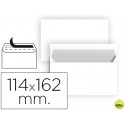 SOBRE LIDERPAPEL N 19 BLANCO C6 114X162 MM TIRA DE SILICONA PAQUETE DE 25 UNIDADES