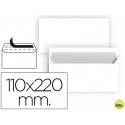 SOBRE LIDERPAPEL N 2 BLANCO DIN AMERICANO 110X220 MMTIRA DE SILICONA PAQUETE DE 25 UNIDADES