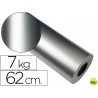 PAPEL FANTASIA VERJURADO STAR 7014-62 PLATA BOBINA 62 CM 7 KG