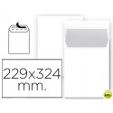 SOBRE LIDERPAPEL BOLSA N 8 BLANCO DIN 229X324 MM TIRA DE SILICONA PAQUETE DE 25 UNIDADES