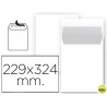 SOBRE LIDERPAPEL BOLSA N 8 BLANCO DIN 229X324 MM TIRA DE SILICONA PAQUETE DE 25 UNIDADES
