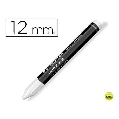 MINAS STAEDTLER PARA MARCAR BLACO PERMANENTE OMNIGRAPH 236CAJA DE 12 UNIDADES