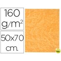 FIELTRO LIDERPAPEL 50X70CM NARANJA 160G/M2