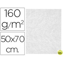 FIELTRO LIDERPAPEL 50X70CM BLANCO 160G/M2