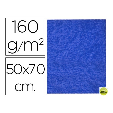 FIELTRO LIDERPAPEL 50X70CM AZUL OSCURO 160G/M2