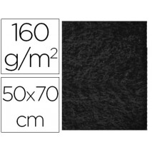 FIELTRO LIDERPAPEL 50X70CM NEGRO 160G/M2