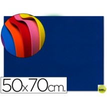 GOMA EVA LIDERPAPEL 50X70CM 60G/M2 ESPESOR 1.5MM AZUL OSCURO
