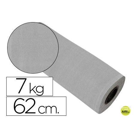 PAPEL FANTASIA KRAFT HAVANA FRECH PLATA BOBINA 62 CM 7 KG