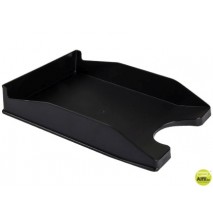 BANDEJA SOBREMESA PLASTICO FOLDER NEGRO OPACO