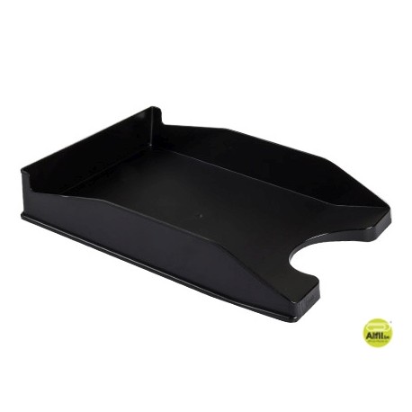 BANDEJA SOBREMESA PLASTICO FOLDER NEGRO OPACO