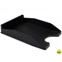 BANDEJA SOBREMESA PLASTICO FOLDER NEGRO OPACO