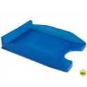 BANDEJA SOBREMESA PLASTICO FOLDER AZUL TRANSPARENTE